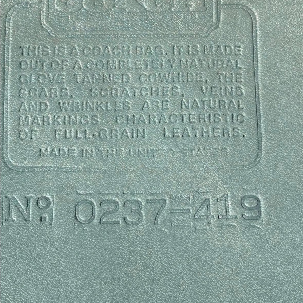 Coach Vintage Macdougal Pre '94 - Picture 5 of 6